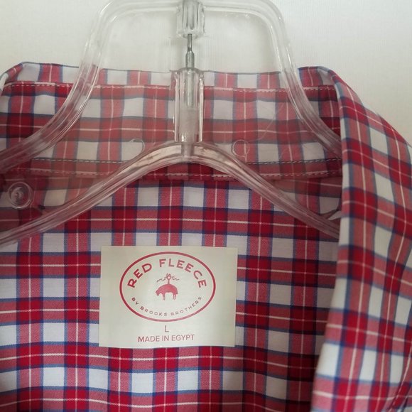 Brooks Brothers Red Fleece Cotton Nylon Button Front Shirt Mens Large - Picture 4 of 7